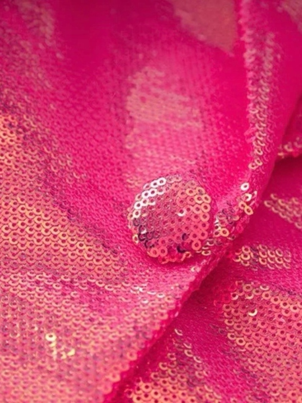 Hot Pink Iridescent Sequin Blazer Jacket & Shorts Set - Picture 13 of 15